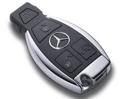 Mercedes Crystallised Key Cover